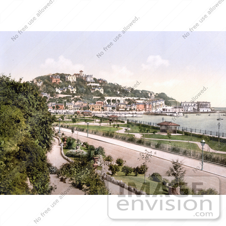 #22052 Stock Photography of the Princess Gardens Along the Seafront in Torquay, Devon, England, United Kingdom by JVPD