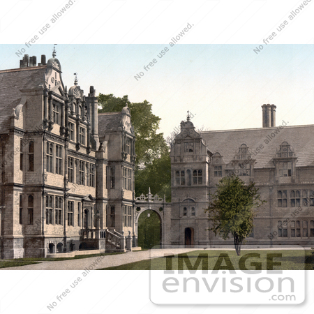 #22096 Stock Photography of Worchester College, Oxford, Oxfordshire, England by JVPD