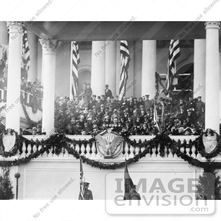 #2242 Calvin Coolidge Making Speech at his Inauguration by JVPD