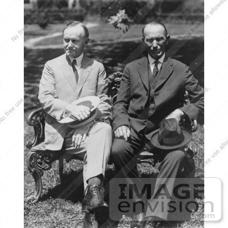 #2261 President Coolidge and His Father by JVPD