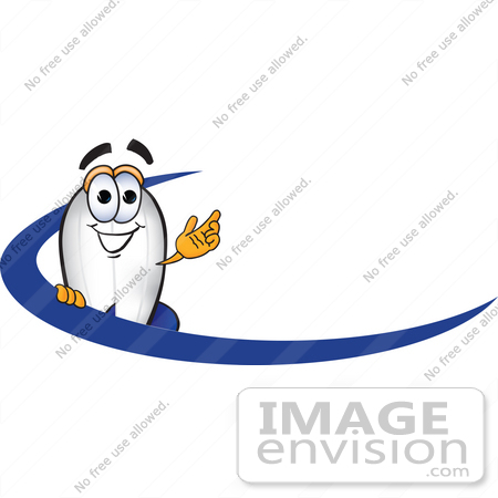 #23082 Clip art Graphic of a Dirigible Blimp Airship Cartoon Character Logo by toons4biz