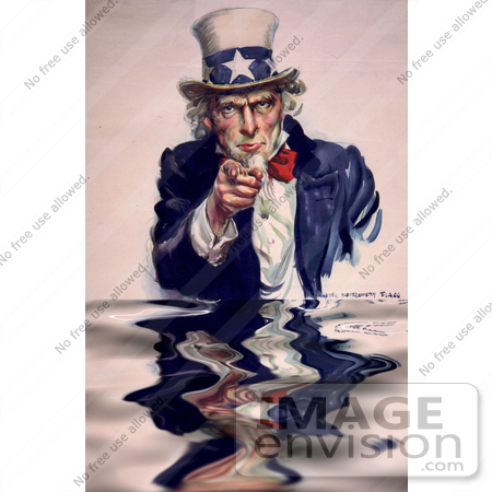 #2365 Uncle Sam - I Want You For US Army by JVPD