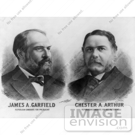 #2367 James A. Garfield and Chester A. Arthur by JVPD