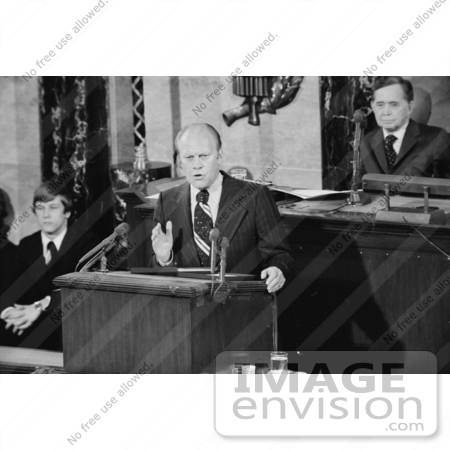 #2466 Gerald Ford Addressing Congress by JVPD