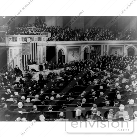 #2468 Hoover Addressing Joint Session of Congress by JVPD