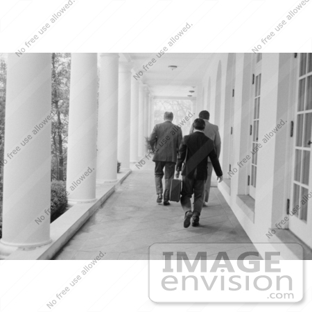 #2487 Gerald Ford Walking to His Office by JVPD