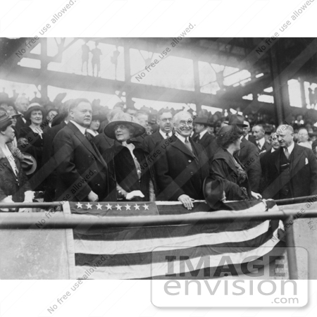 #2506 Herbert Hoover at a Baseball Game by JVPD