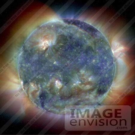 #2565 Color Composite of Solar Features by JVPD
