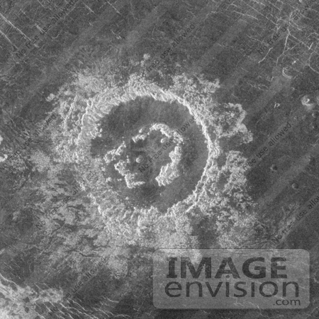#2573 Barton Crater on Venus by JVPD