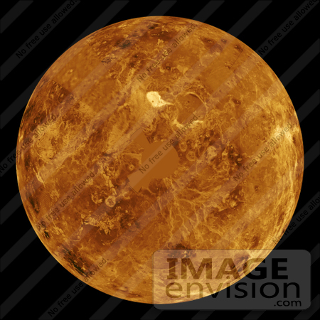#2579 Northern Hemisphere of Venus by JVPD