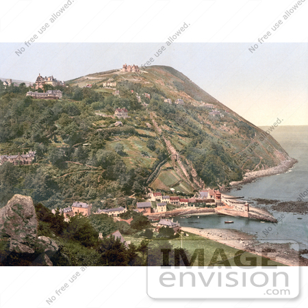 #26793 Stock Photography of The Lynton And Lynmouth Cliff Railway Connecting The Village Of Lynton To The Lower Village Of Lynmouth on the Coast in Devon England UK by JVPD