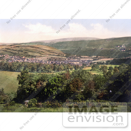 #26804 Stock Photography of the Town of Okehampton in Devon England UK by JVPD