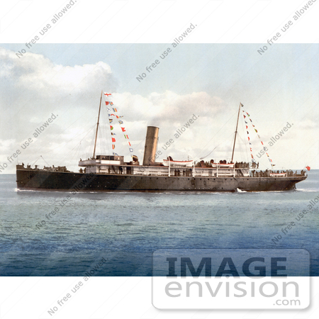 #26931 Stock Photography of the Steamer Boat Vera by JVPD