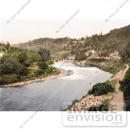 #26934 Stock Photography of The River Wye Flowing Through Symonds Yat in the Forest of Dean England by JVPD