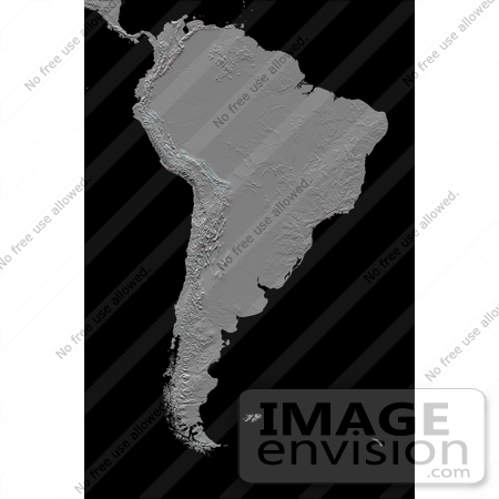 #2722 Anaglyph, South America by JVPD