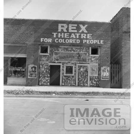#2906 Rex Theatre For Colored People by JVPD