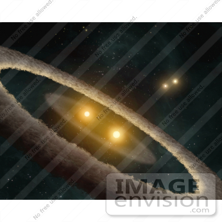 #30659 Stock Photo Of HD 98800, A Quadruple-Star System Which Is About 10 Million Years Old, And Is Located 150 Light-Years Away In The Constellation TW Hydrae by JVPD