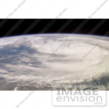 #30720 Stock Photo Of The Eye And Center Of Tropical Cyclone Nargis, Seen When The Storm Was At Approximately 13.5 Degrees North Latitude And 86.2 Degrees East Longitude With Maximum Winds Of 74.9 Miles Per Hour On April 29th 2008 by JVPD