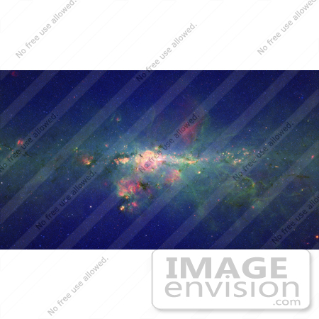 #30731 Stock Photo of the Peony Nebula Star in the Milky Way Galaxy by JVPD