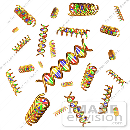 #31411 DNA Molecules by Oleksiy Maksymenko