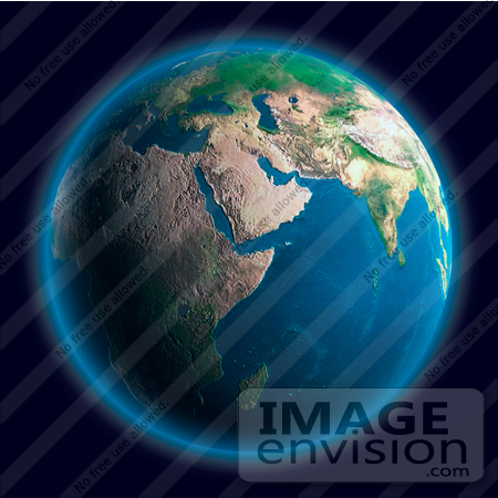 #31415 3D Illustration of Earth Globe by Oleksiy Maksymenko