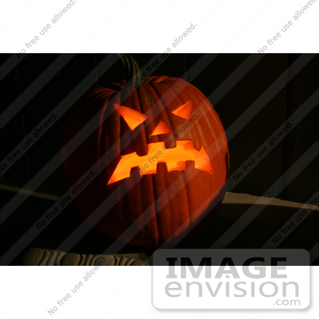 #33 Halloween Picture of a Jack-o-lantern by Kenny Adams