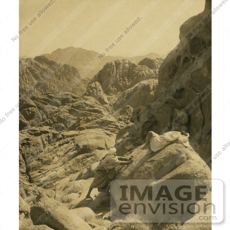 #3570 Ras-es Safsaf Towards Mt Sinai by JVPD