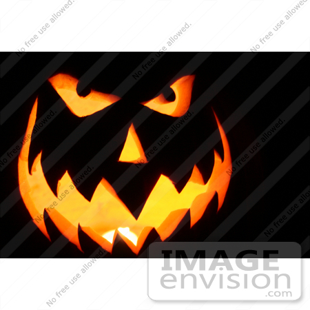 #37 Holiday Picture of a Halloween Pumpkin Carving by Kenny Adams