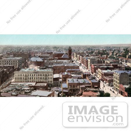 #40879 Stock Photo Of A Cityscape Of Los Angeles, California by JVPD