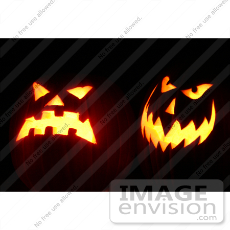 #41 Halloween Picture of Carved Pumpkins by Kenny Adams