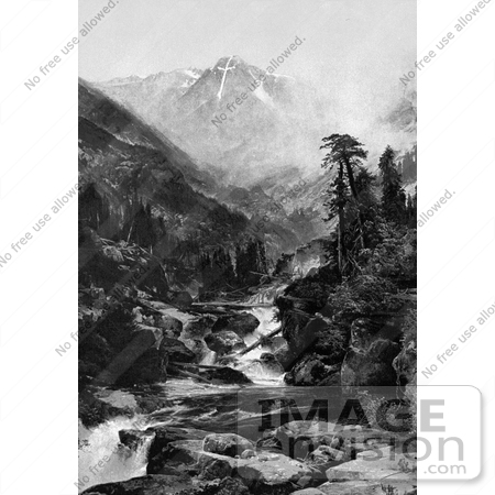 #41002 Stock Photo Of A Rocky River Flowing Near The Mount Of The Holy Cross In The Sawatch Range Of The Rocky Mountains In Colorado by JVPD