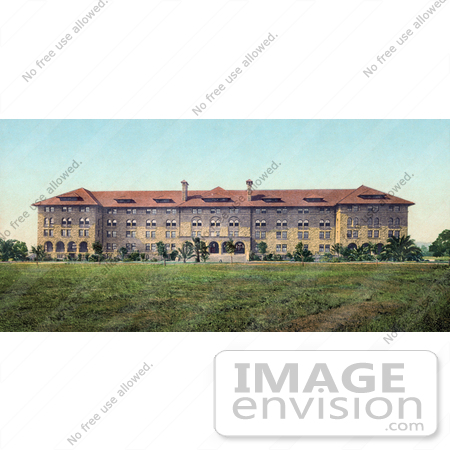 #41006 Stock Photo Of The Building Of Encina Hall At Leland Standford Junior University, California by JVPD
