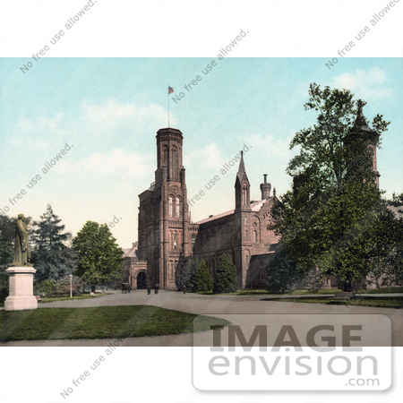 #41008 Stock Photo Of The Smithsonian Institution Building In Washington DC by JVPD
