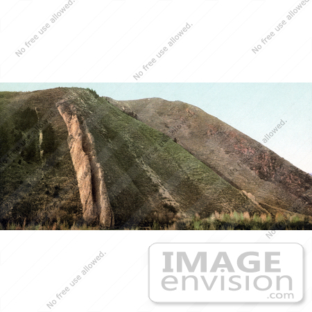 #41045 Stock Photo Of The Devil’s Slide Geological Rock Formation Of Weber Canyon, Utah by JVPD