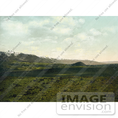 #41061 Stock Photo Of The Sangre De Cristo Range Of The Rocky Mountains As Seen From Poncha Pass In Colorado by JVPD
