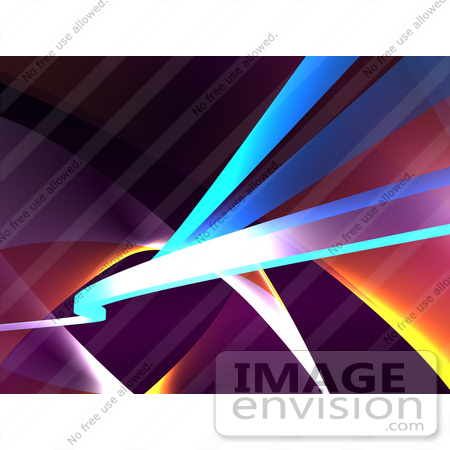 #43293 Royalty-Free (RF) Illustration of an Abstract Swoosh Background - Version 6 by Julos