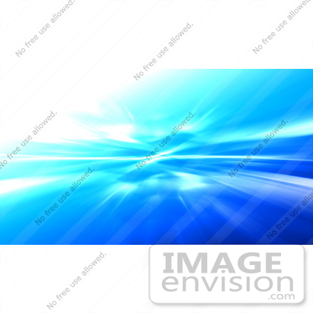 #44489 Royalty-Free (RF) Illustration of a Magical Blue Blur Background by Julos