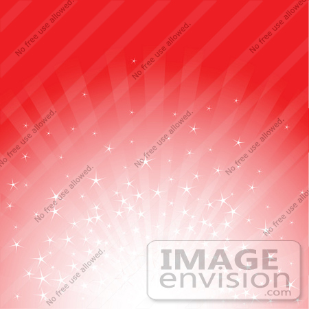#48411 Stock Illustration Of A Sparkly Red Burst Xmas Background by pushkin