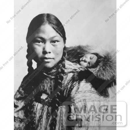 #4883 Eskimo Mother and Child by JVPD