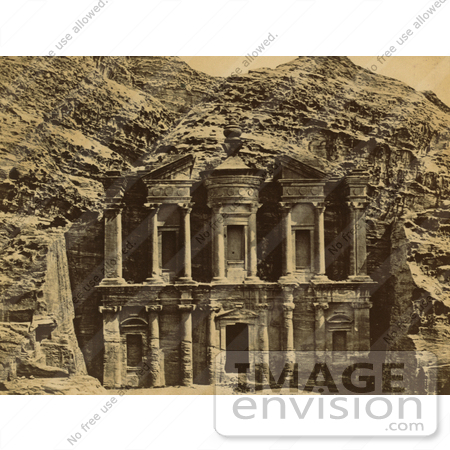 #4943 The Monastery at Petra by JVPD