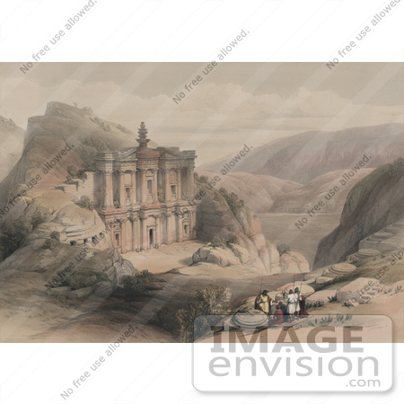 #4955 Monastery at Petra by JVPD