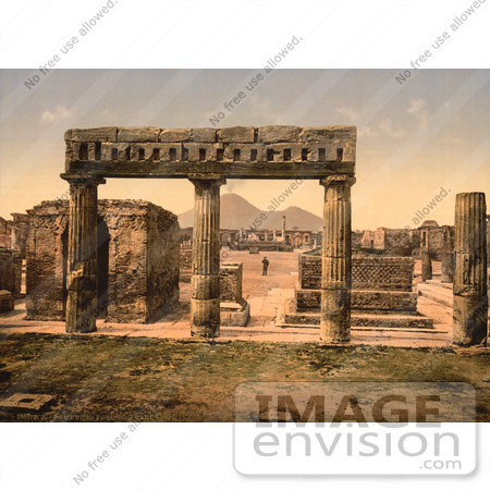#4958 The Forum in Pompeii by JVPD