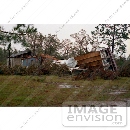 #5069 Stock Photography of Homes Destroyed by Hurricane Hugo in Charleston, South Carolina by JVPD