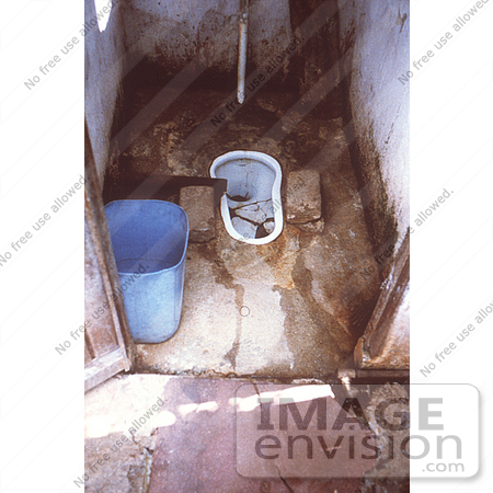 #5070 Stock Photography of Water Closet Conditions During Cite by JVPD