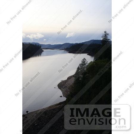 #532 Image of Lost Creek Lake, taken from Peyton Bridge by Jamie Voetsch