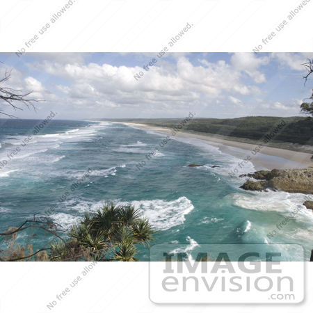 #53715 Royalty-Free Stock Photo of a Beach by Maria Bell