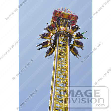 #53744 Royalty-Free Stock Photo of Amusement Ride by Maria Bell