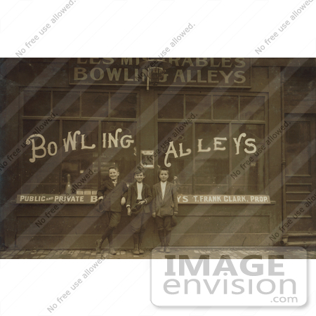 #5375 Bowling Alley Pin Boys by JVPD