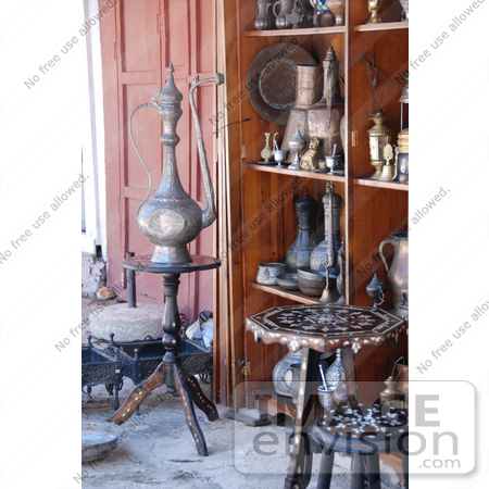 #53867 Royalty-Free Stock Photo of a collection of antiques by Maria Bell