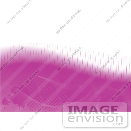 #56294 Royalty-Free (RF) Clip Art Illustration Of An Abstract Orange Background With A Top White Half Over Purple by pushkin